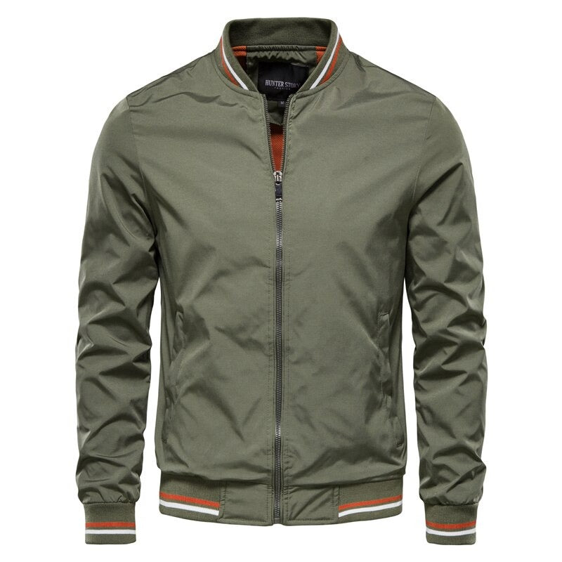 Tamsin | Men's Bomber Jacket | Slim Fit, Full Zip | Autumn Jacket