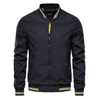 Tamsin | Men's Bomber Jacket | Slim Fit, Full Zip | Autumn Jacket