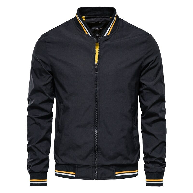 Tamsin | Men's Bomber Jacket | Slim Fit, Full Zip | Autumn Jacket