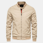 Men Bomber Jacket Harrington Zip
