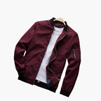 Solene | Men's Bomber Jacket | Windproof, Zip Pockets | Spring & Fall