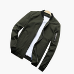 Solene | Men's Bomber Jacket | Windproof, Zip Pockets | Spring & Fall