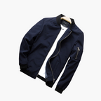 Solene | Men's Bomber Jacket | Windproof, Zip Pockets | Spring & Fall