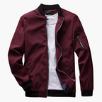 Solene | Men's Bomber Jacket | Windproof, Zip Pockets | Spring & Fall