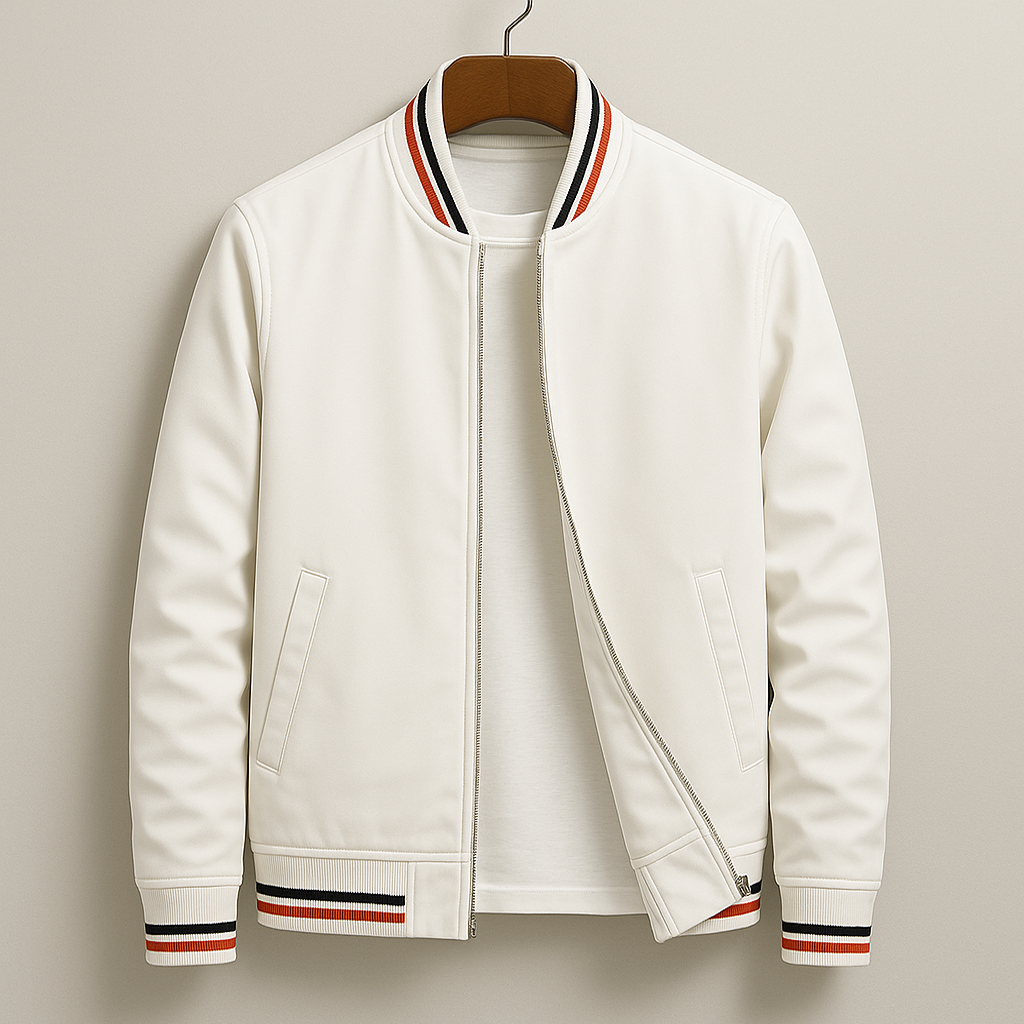 Galia | Men's Bomber Jacket | Windproof, Full-Zip | Ribbed Trim, Transition