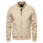 Greta | Men's Bomber Jacket | Windproof Zip-Up | Army Green, Black, Navy, Khaki
