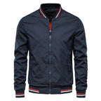 Greta | Men's Bomber Jacket | Windproof Zip-Up | Army Green, Black, Navy, Khaki