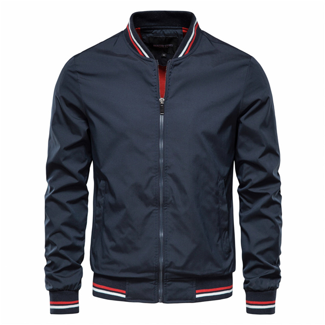 Greta | Men's Bomber Jacket | Windproof Zip-Up | Army Green, Black, Navy, Khaki