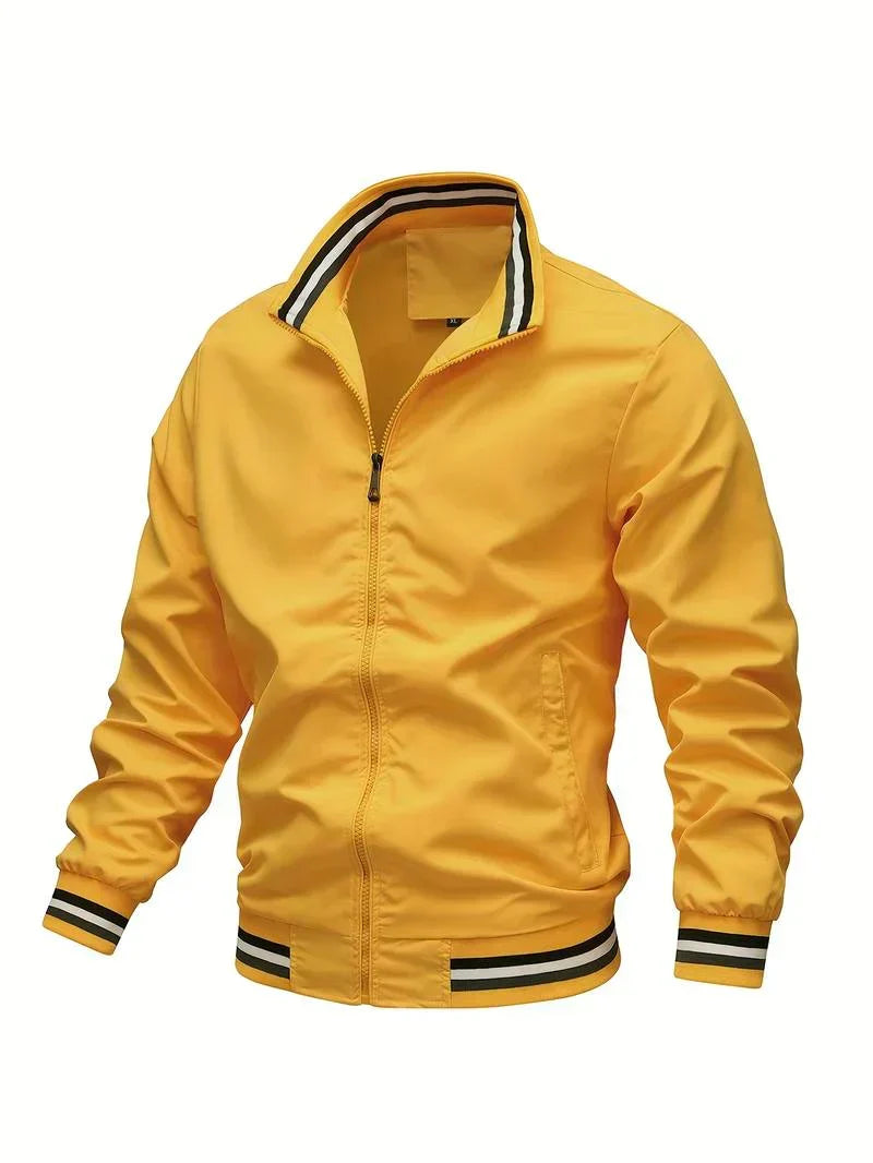 Kestrel | Men's Bomber Jacket | Windproof, Lightweight Zip-Up | Multi-Color
