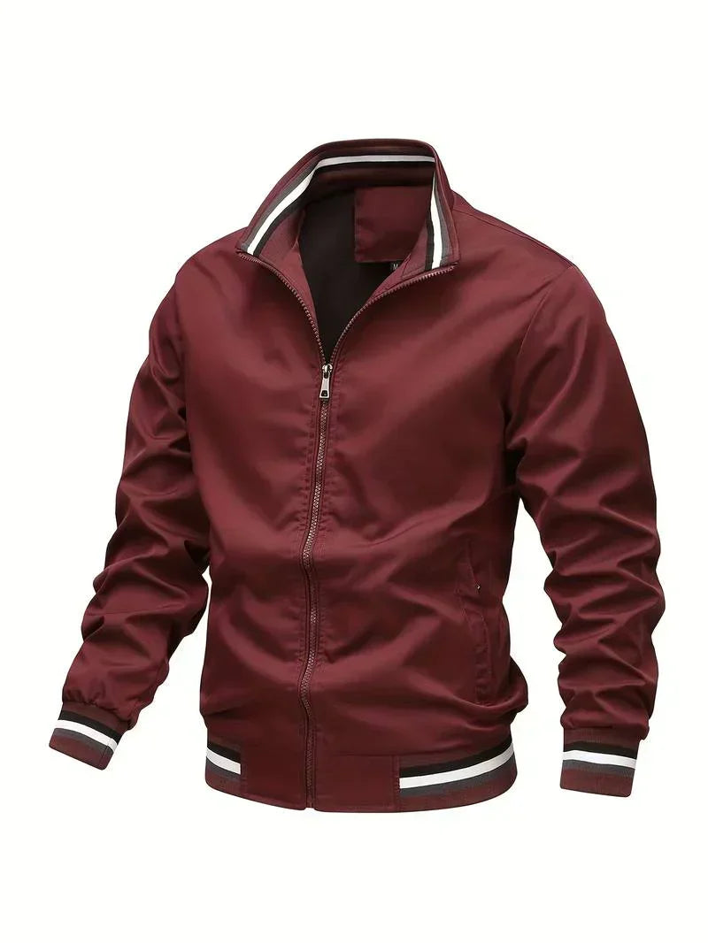 Kestrel | Men's Bomber Jacket | Windproof, Lightweight Zip-Up | Multi-Color