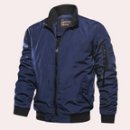 Fleur | Men's Bomber Jacket | Windproof, Zip-Up | Summer, Lightweight