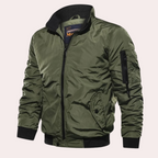 Fleur | Men's Bomber Jacket | Windproof, Zip-Up | Summer, Lightweight