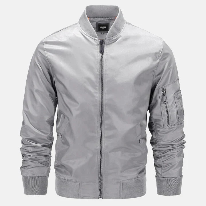Ondina | Men's Bomber Jacket | Zip-Up, Windproof | Autumn & Spring