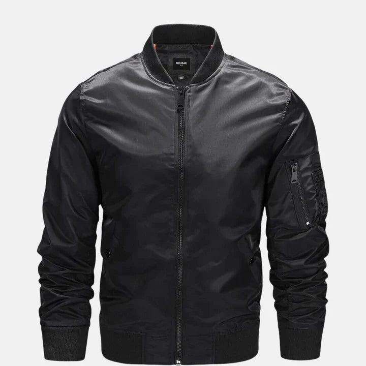 Ondina | Men's Bomber Jacket | Zip-Up, Windproof | Autumn & Spring