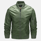 Giselle | Men's Bomber Jacket | Zip-Up, Windproof | Spring & Fall