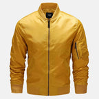 Giselle | Men's Bomber Jacket | Zip-Up, Windproof | Spring & Fall