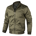 Marlowe | Men's Bomber Jacket | Vintage Zip-Up, Casual Fall | Multi-Color