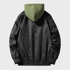 Bexcellent | Men's Bomber Jacket | Windproof, Hooded | Autumn, Zip-Up