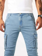 Anouk | Men's Cargo Pants | Casual, Denim, Multi-Pocket