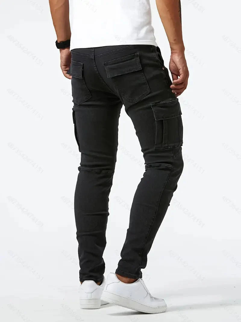 Anouk | Men's Cargo Pants | Casual, Denim, Multi-Pocket