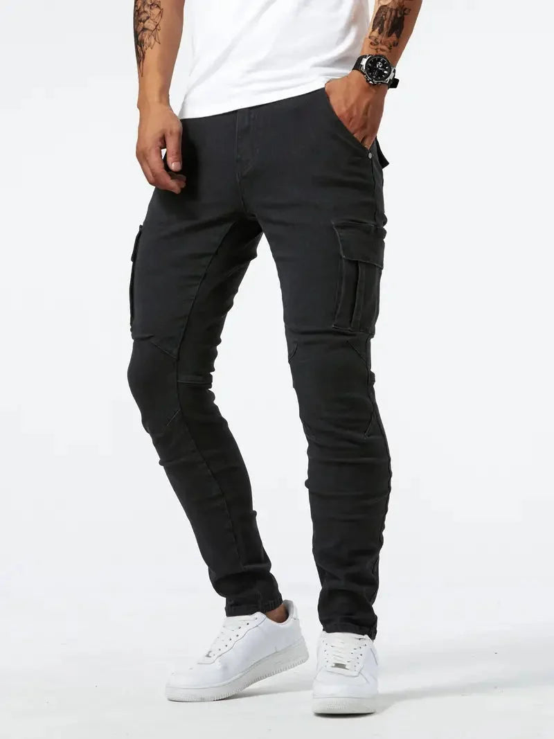 Anouk | Men's Cargo Pants | Casual, Denim, Multi-Pocket