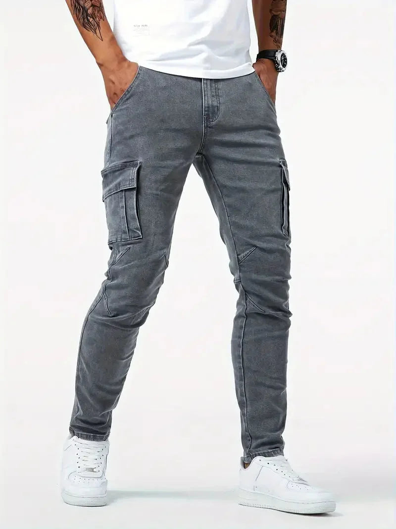 Anouk | Men's Cargo Pants | Casual, Denim, Multi-Pocket