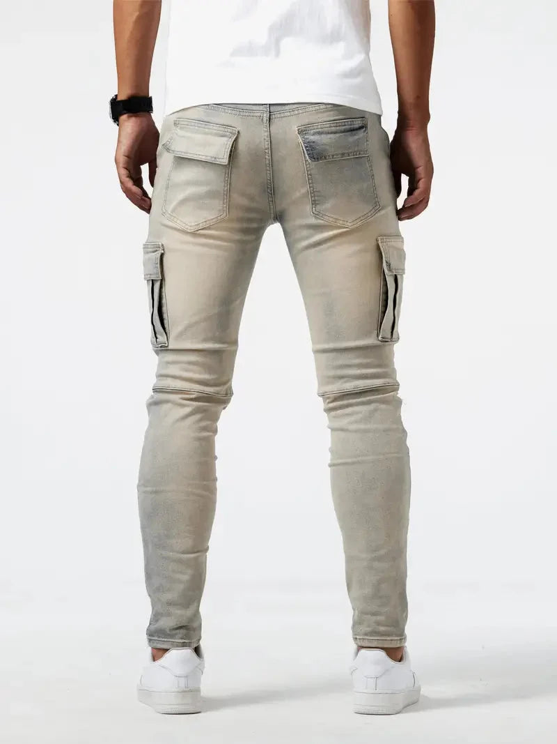 Anouk | Men's Cargo Pants | Casual, Denim, Multi-Pocket