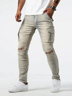 Anouk | Men's Cargo Pants | Casual, Denim, Multi-Pocket
