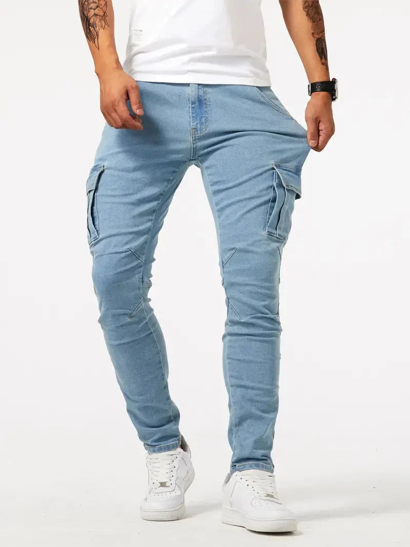 Anouk | Men's Cargo Pants | Casual, Denim, Multi-Pocket