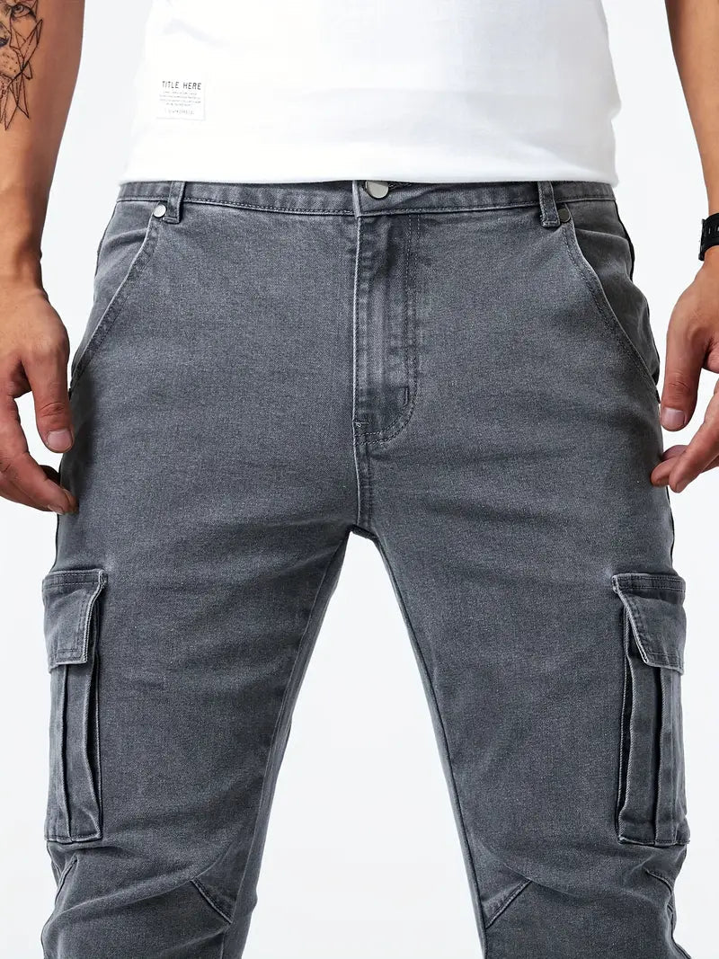 Anouk | Men's Cargo Pants | Casual, Denim, Multi-Pocket
