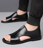 Orthopedic Sandals Women | Genuine Leather Flat Comfort Sandals