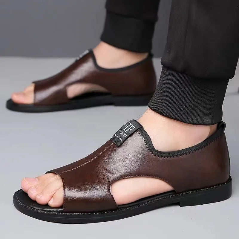 Orthopedic Sandals Women | Genuine Leather Flat Comfort Sandals