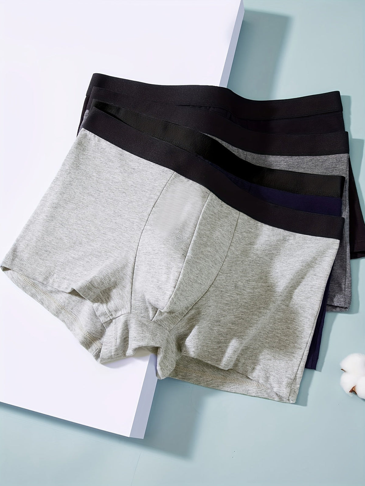 Nova | Men's Boxer Shorts | 4-Pack, Stretch Cotton | Breathable Underwear