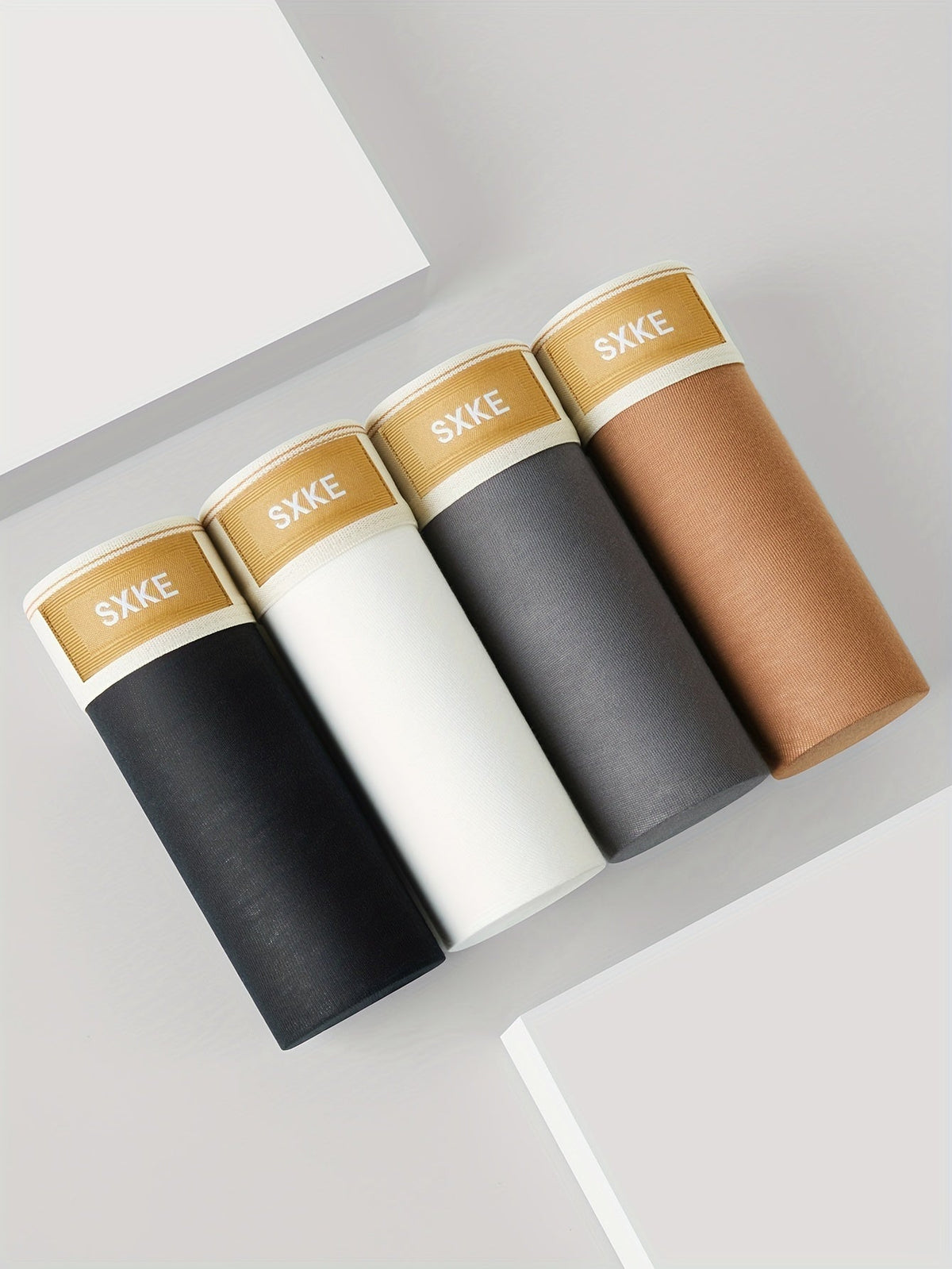 Nova | Men's Boxer Shorts | 4-Pack, Stretch Cotton | Breathable Underwear