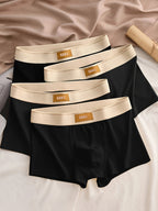 Nova | Men's Boxer Shorts | 4-Pack, Stretch Cotton | Breathable Underwear