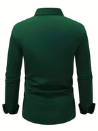 Jade | Men's Dress Shirt | Wrinkle-Free, Slim Fit | Button-Up