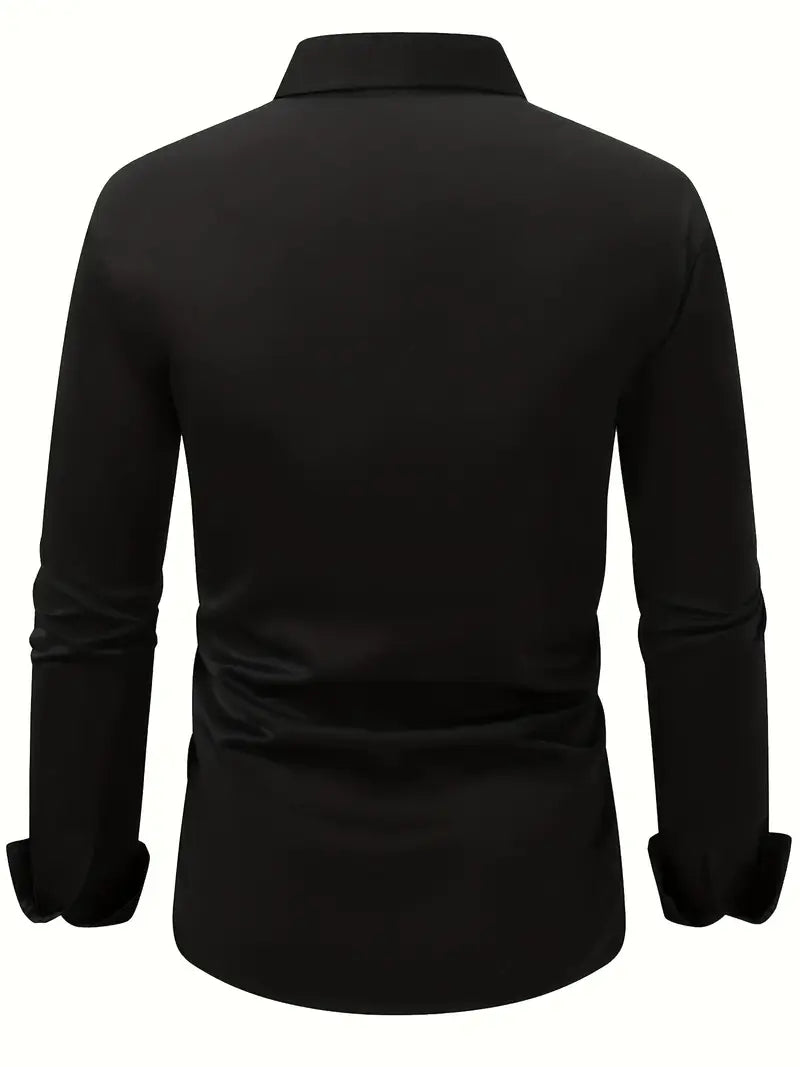 Jade | Men's Dress Shirt | Wrinkle-Free, Slim Fit | Button-Up