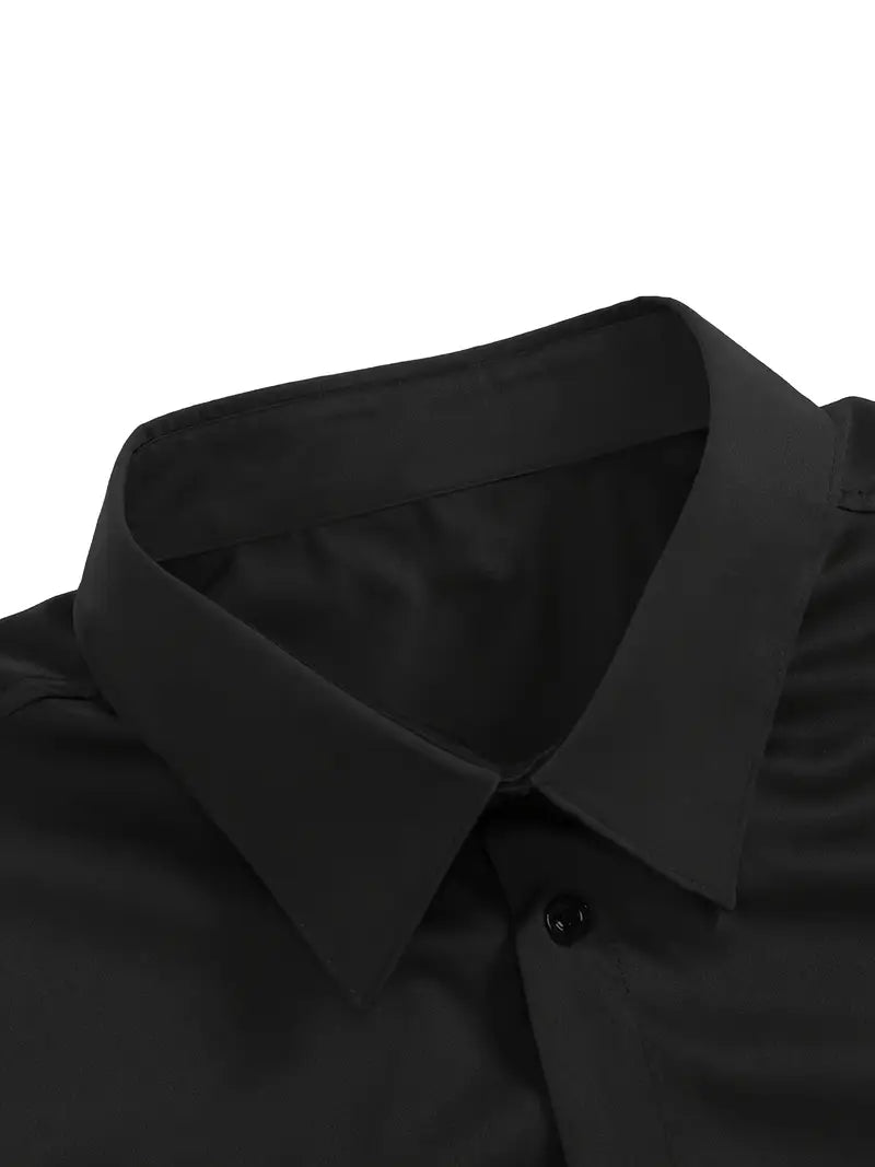 Jade | Men's Dress Shirt | Wrinkle-Free, Slim Fit | Button-Up