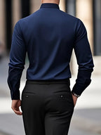 Jade | Men's Dress Shirt | Wrinkle-Free, Slim Fit | Button-Up