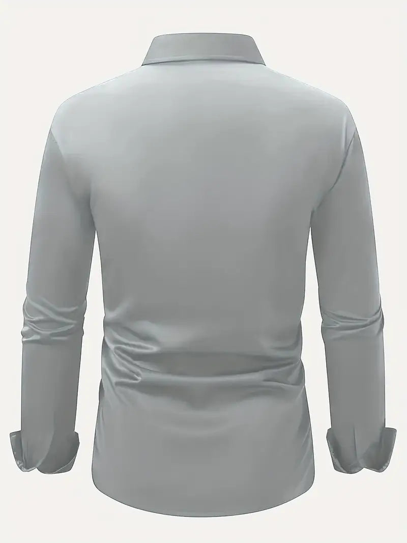 Jade | Men's Dress Shirt | Wrinkle-Free, Slim Fit | Button-Up