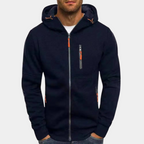 Thalia | Men's Zip-Up Hoodie | Casual, Relaxed Fit | Lightweight