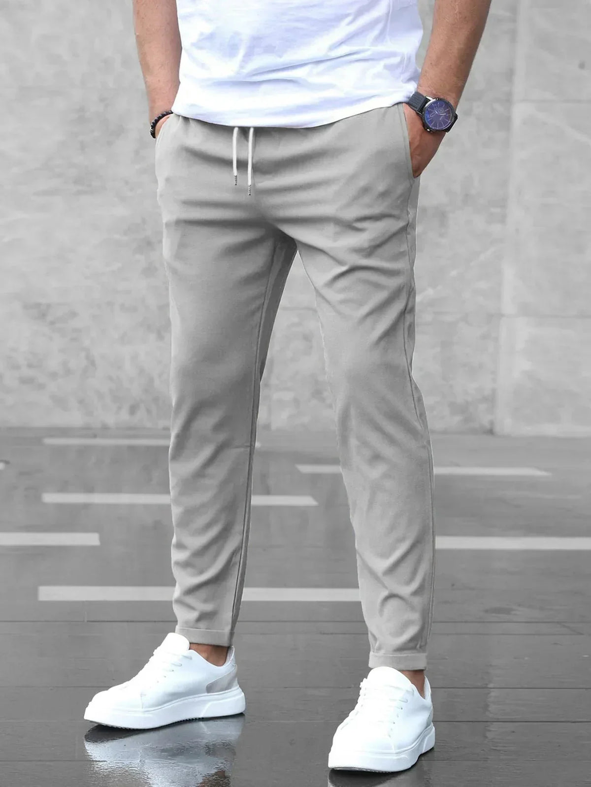 Marlow | Men's Jogger Pants | Slim Fit, Drawstring Waist | Casual Streetwear