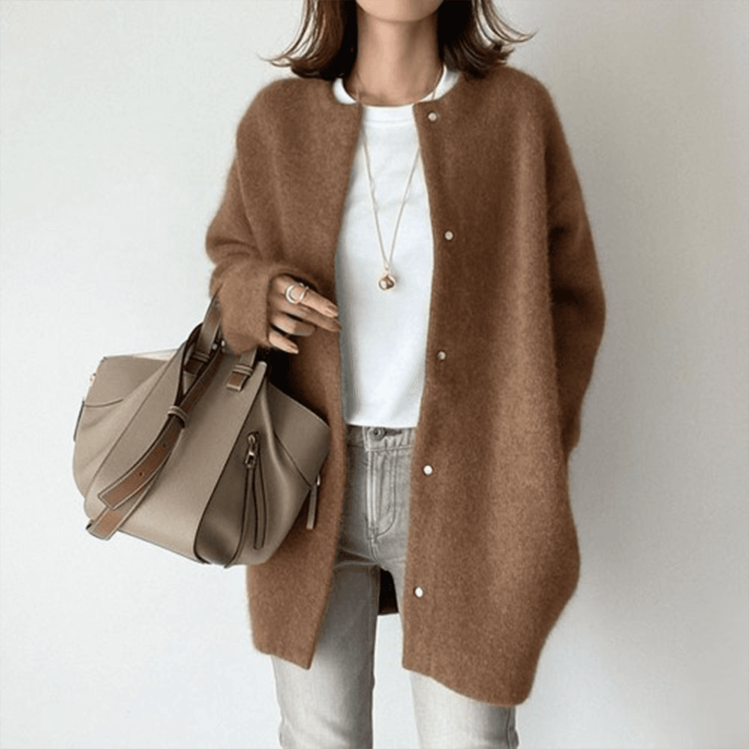 Tamsin | Women's Cardigan | Soft Texture, Multi-Colour | Casual & Formal