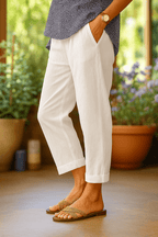 Women's Summer Trousers | Wide Leg, Elasticated Waist | S–5XL