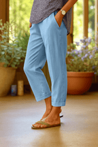 Women's Summer Trousers | Wide Leg, Elasticated Waist | S–5XL