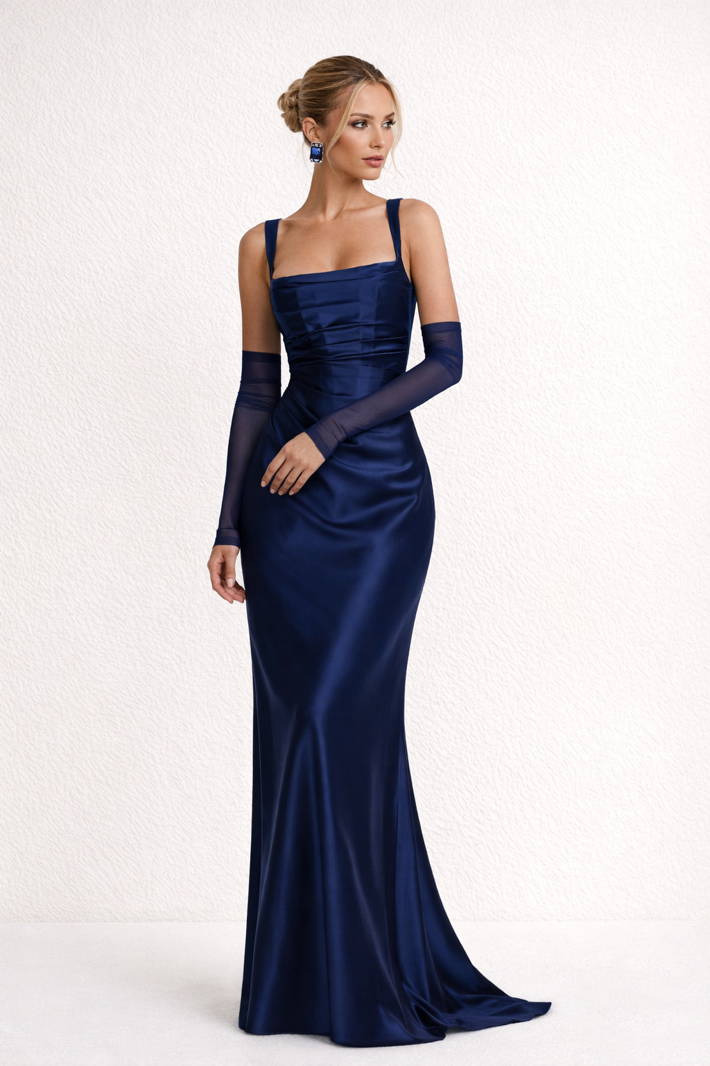 Linnea | Women's Maxi Dress | Strapless, Slim Fit | Formal Evening