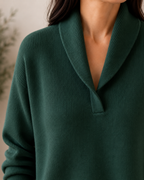 Jolie | Women's V-Neck Jumper | Soft Knit, Wrap Neckline | All-Season