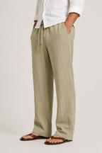 Men Linen Pants Relaxed Fit | Birdie