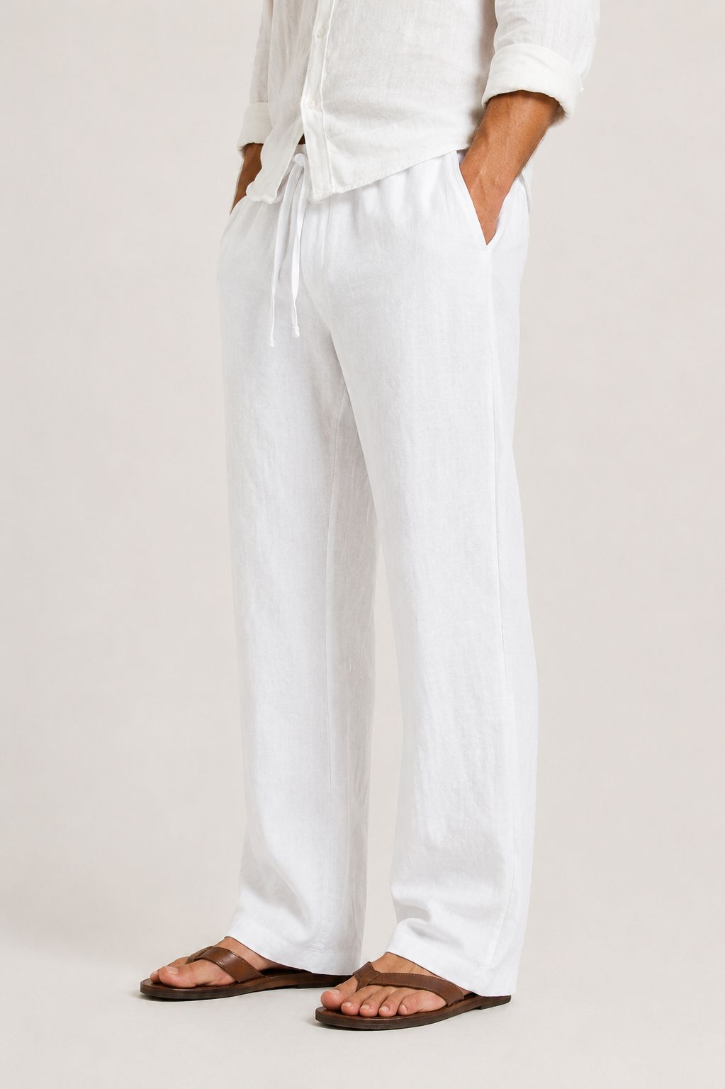 Men Linen Pants Relaxed Fit | Birdie