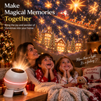 Christmas Light Projector | Moving Star Patterns | USB Powered